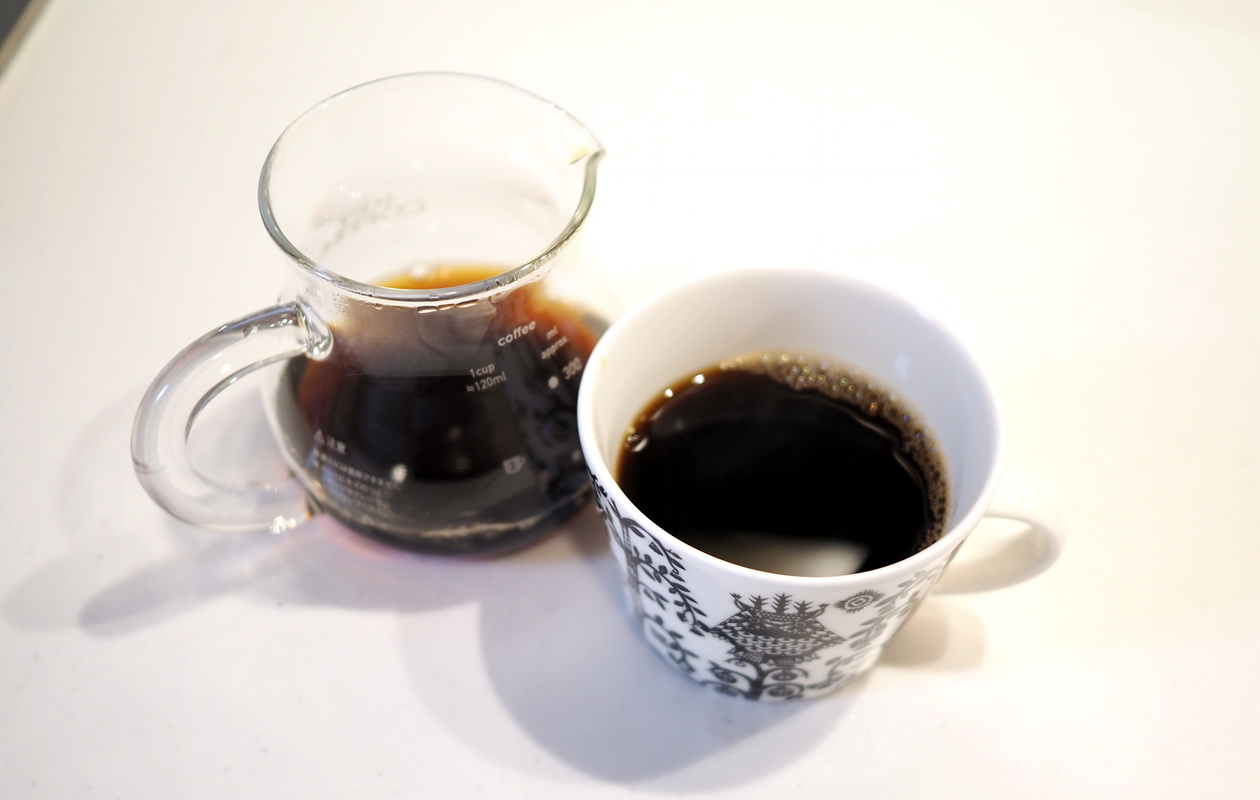 inuit coffee roasterのトライアルセット_チリングブレンドを抽出