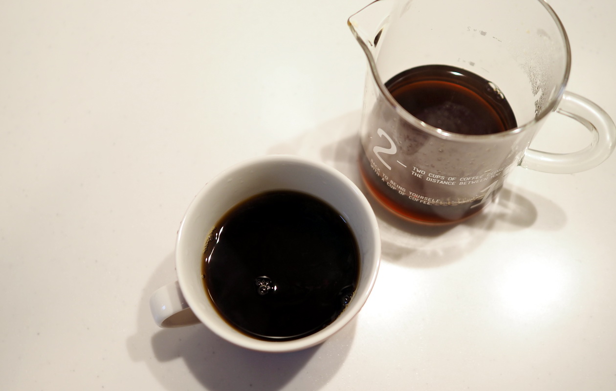 inuit coffee roasterのトライアルセット_エチオピア グジ ゲイシャを抽出